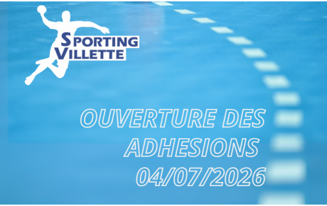 Les adhésions sont ouvertes pour la saisons 2026-2027